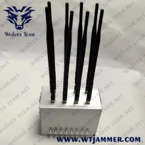 China 8 Channels Indoor 40m 18W High Power Mobile Phone Jammer on sale
