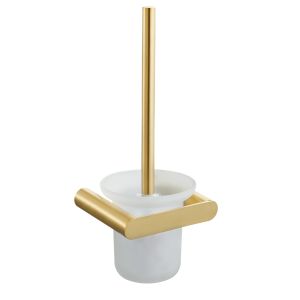 China SS304 Gold Toilet Brush Holders Feature Hotel Bathroom Proudcts on sale