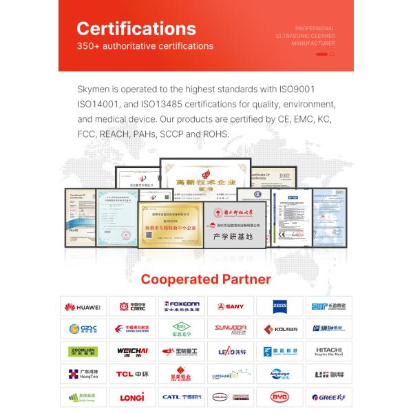 Industrial Ultrasonic Cleaner 40L Tank 380V for Auto Parts Degreasing