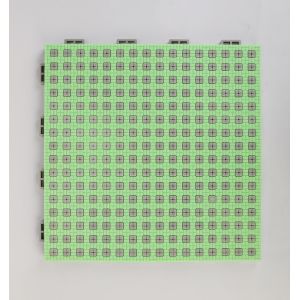 Healthy Kids 17mm Playground Flooring Tiles Customized Polypropylene Interlockin