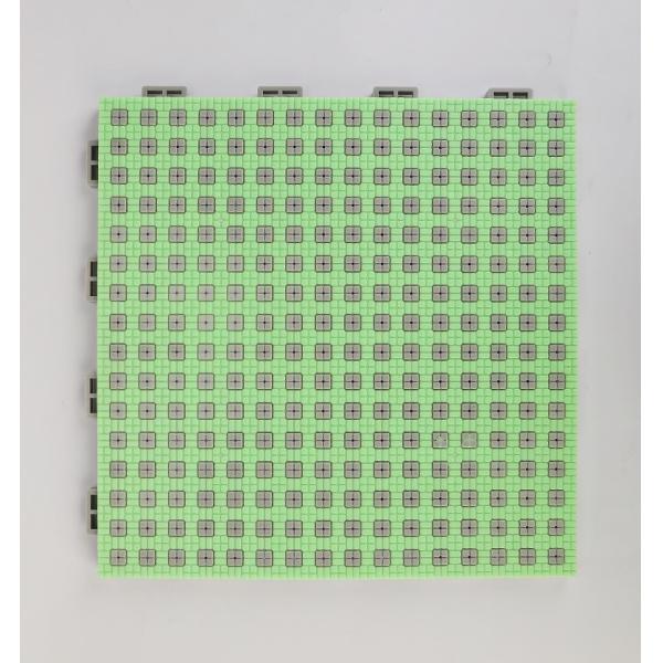 Healthy Kids 17mm Playground Flooring Tiles Customized Polypropylene Interlockin