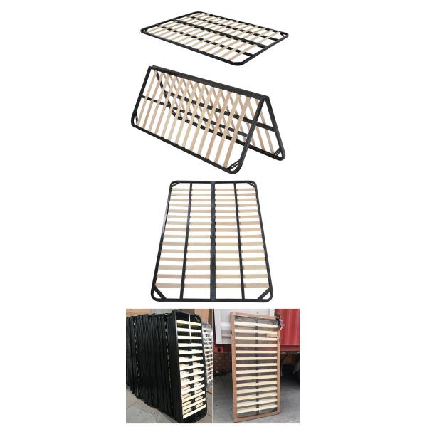 Poplar Slat 5ft Foldable Ottoman Bed Mechanism