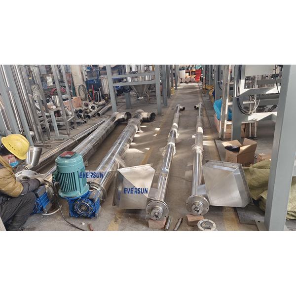 Double-Shaft Screw Machine Spiral Conveyor Automatic U-Shaped Dragon Conveyor
