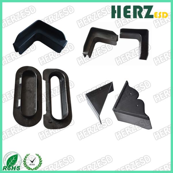 Conductive PP Sheet ESD Corrugated Plastic Sheet Lightweight Max Width 1.5M Thickness 2-8mm