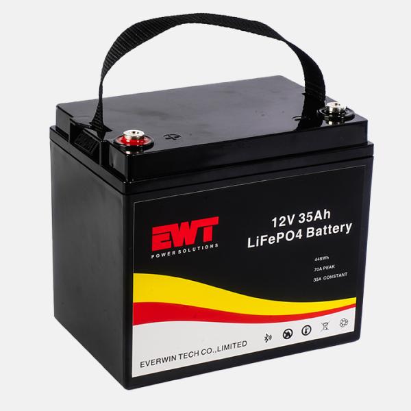 Solar Lawn Light 12V Lithium Iron Phosphate Battery Pack 12.8V 35Ah LiFePO4 IFR26650 Lithium LFP battery