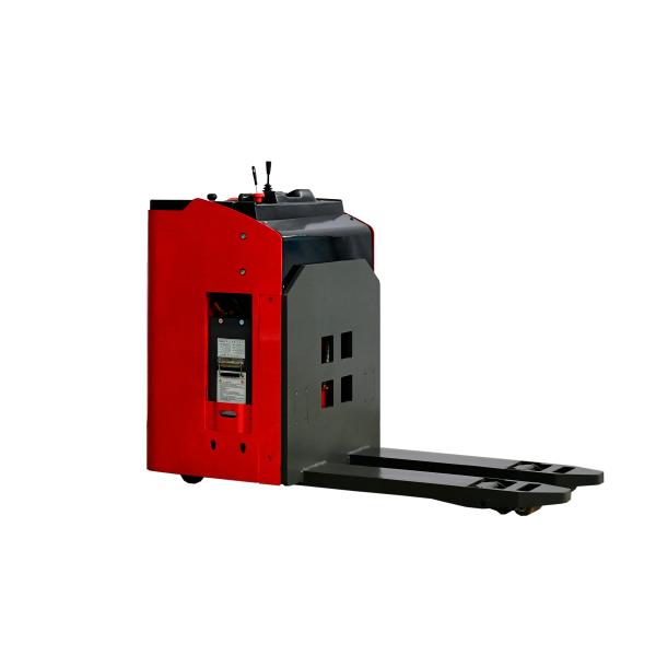Reliable Driving Power Electric Pallet Truck 6.0 - 8.0 Tons Side Station Type
