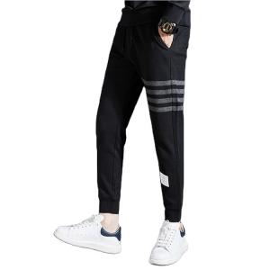 Quality Spandex Polyester Elastic Waist Popular Sportswear Mens Slim Fit Joggers for sale