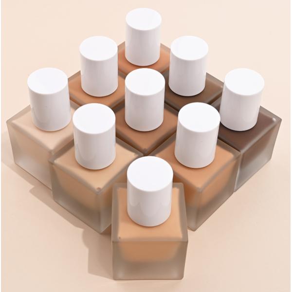 100 Shades Foundation Lightweight Organic Vegan Makeup Foundation Customize Makeup Foundation