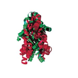 Quality Red , Green , White Combinations christmas Curling Ribbon Bow , PP Metallic for sale