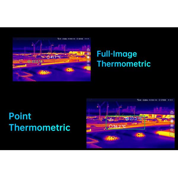 Four-Optical Pod 4K AI Hybrid Zoom Drone Camera with GPS 3-Axis Gimbal ZT30 Thermal Imaging and Laser Ranging