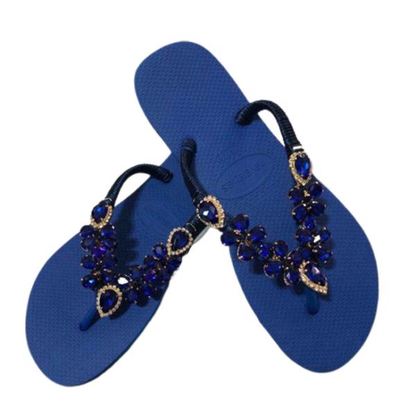 Colored Rhinestones Shoe Decoration Accessories Sandal Decorative Chain