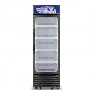 China Upright Showcase Cooler with Power Supply 310L Beverage Display Chiller on sale
