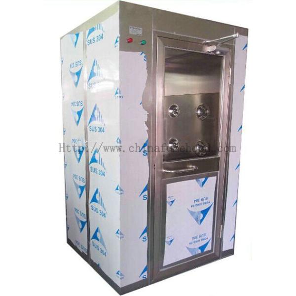 High Speed Clean Air Shower Unit Single / Double Door Intelligent Automatic Blowing