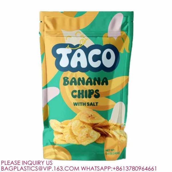 Mylar Packaging Bags For Small Business Sample Bag Smell Proof Resealable Zipper Pouch