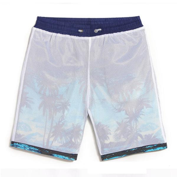 Fashion Pocket Quick Dry Breathable Swimwear Cargo Summer Surf Mens Beach Shorts