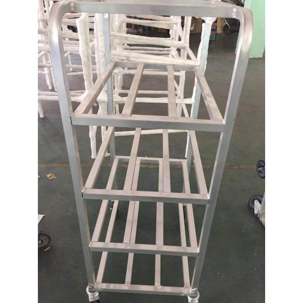 Supermarket Use Heavy Duty Platform Cart Sturdy Long Life Span