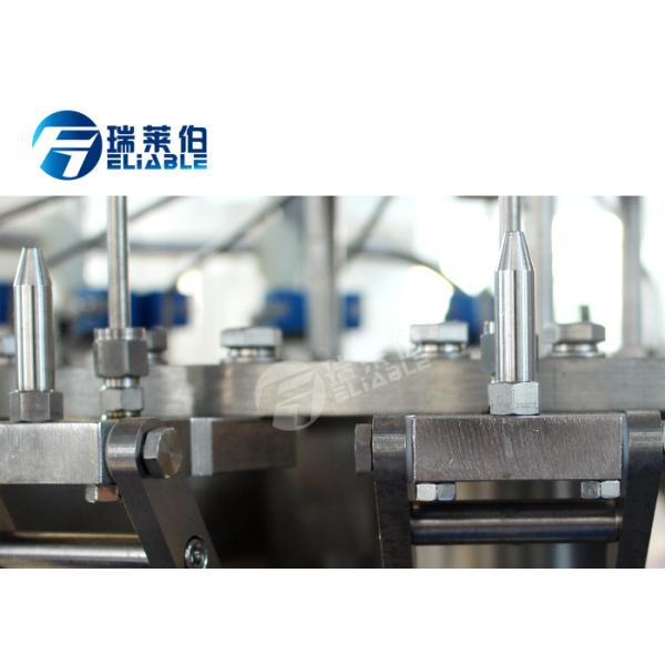 SUS 304 Carbonated Drink Glass Bottle Filling Machine Full Automatic Low Noise