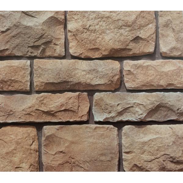 Fireproof Cement Stone Veneer 14mm Beige White Orange AAA Grade