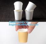 Custom made take away biodegradable PLA coffee disposable paper cups,Fully