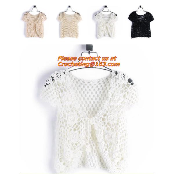 Sweater, Cardigan, Crochet, Crocheted, Pullover, Hollow Out, Summer Tops,