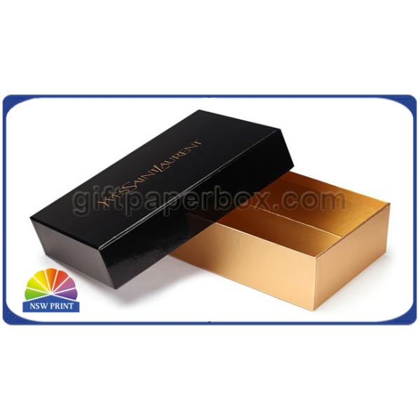 Custom Logo Printing Metallic Paper Gift Box Rigid Cardboard Gift Boxes