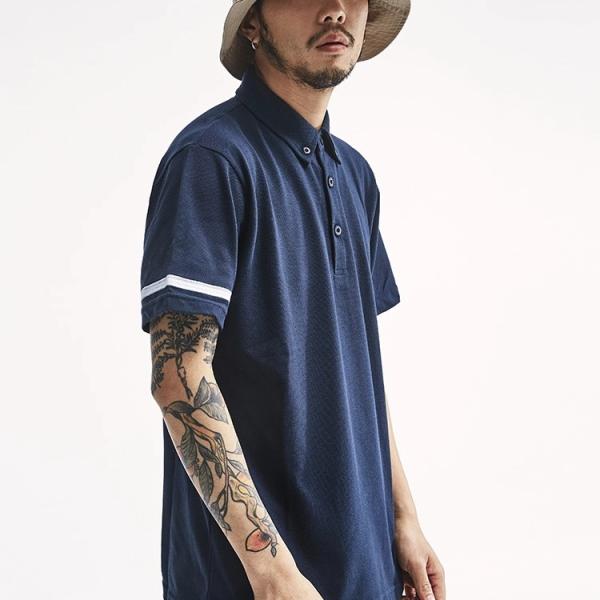 Lightweight Breathable Polo Shirts Custom Made Casual Style Quick Dry