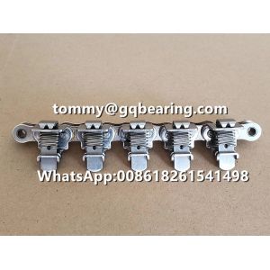 Quality 12.7mm Pitch SUS304 Stainless Steel Gripper Chain Vacuum Seal for sale