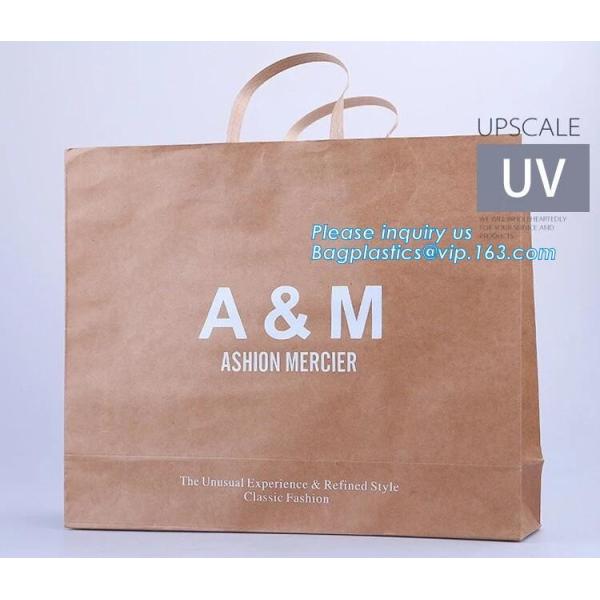 Elegant Embossed For Presents Clothing Wedding Birthday Bridal Baby Shower Paper Gift Bags Modern Fancy Cute Paper Premi