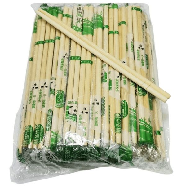 Sushi Chopsticks Round Disposable Bamboo Chopsticks 100% Natural Moso Bamboo