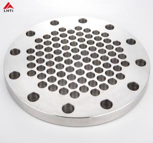 Quality Forging Titanium Equipment Titanium Tubesheet For Heat Exchanger for sale