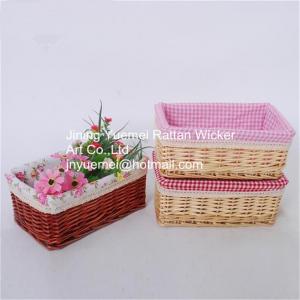 China wicker baskets willow baskets storage baskets Cheristmas basket on sale