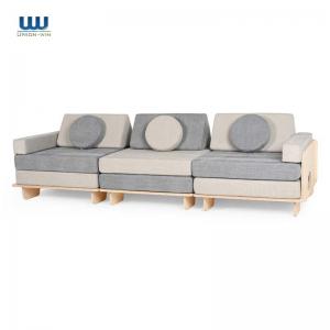 Quality Wooden Frame Multi Functional Sectional Sofa Couch Furniture 3 Seats for sale