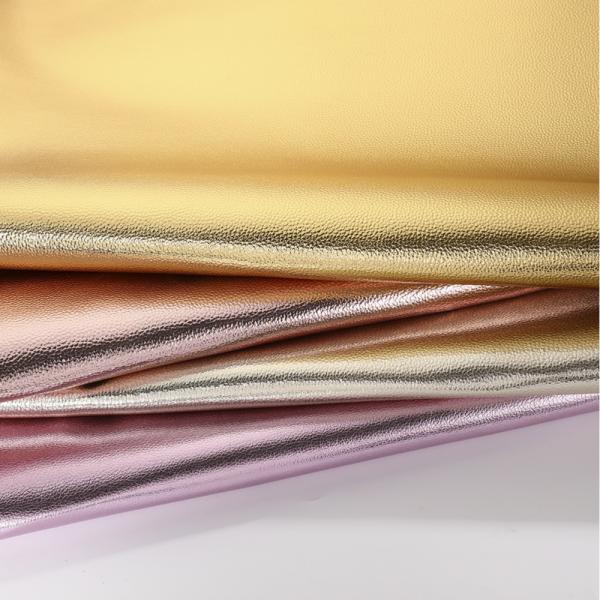 PVCH environmental protection glossy leather 1.3mm Thick Sustainable Footwear Materials Artificial PU Material