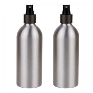 China OEM ODM Aluminum Cosmetic Bottles Silver 1-8 Ounce Lotion Bottles on sale