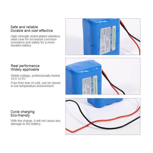 10.8V 4.8Ah 18650 Li Ion Battery Pack 51.84Wh For Medical Devices