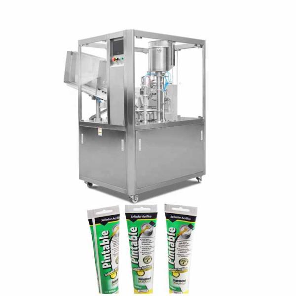 Soft Automatic Tube Filler And Sealer Cream Tube Filling Machine 1.7kw