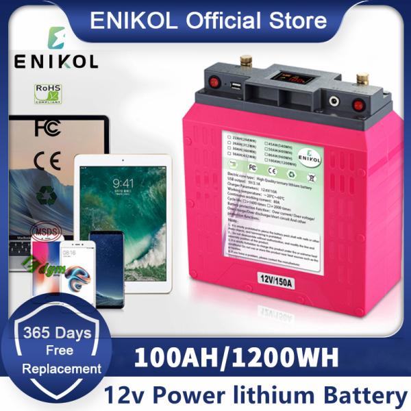 RV Marine Boat Rechargeable Lithium Ion Battery 12V Solar LiFEPO4 Battery 22ah