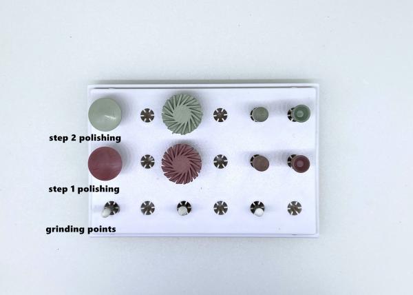 OEM Diamond Grinding Points 2.0mm Thick Diamond Polishing Kit T Shape 15000 rpm