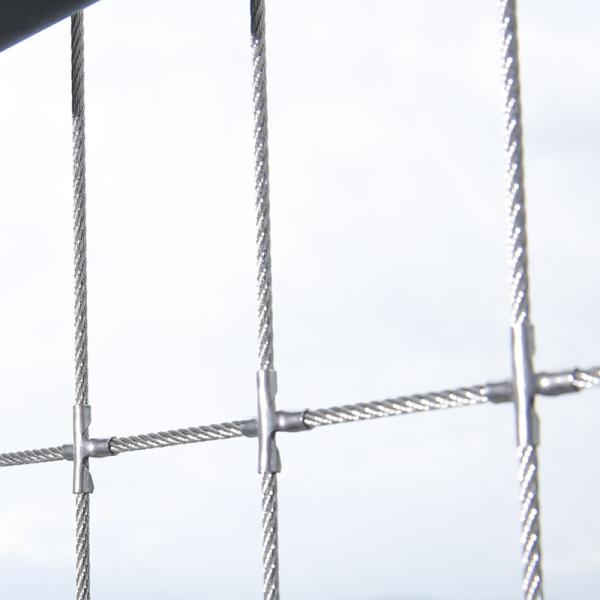 Modern Society Design Style Invisible Grille Balcony For Tolerance ±1% Tolerance