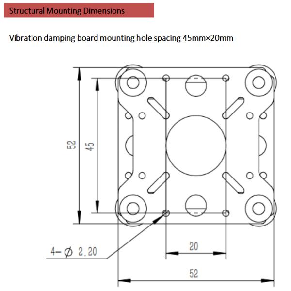 Drone Camera GIP335 2K Ultra-Lightweight Network Gimbal Camera