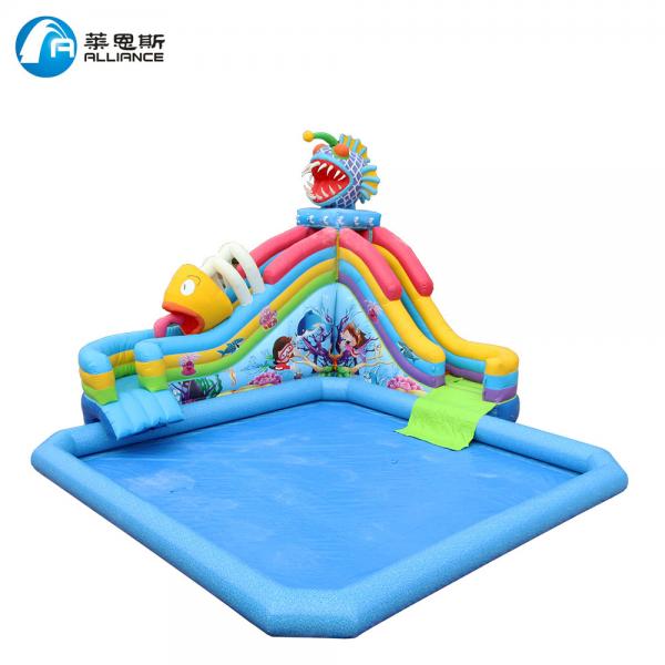 Buy Commercial Inflatable Slide Inflatable Piranha Water Slide 3 Years Warranty at wholesale prices