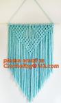 MACRAME FOLDABLE SCREEN, MACRAME WALL HANGING, MACRAME WALL HANGING, MACRAME