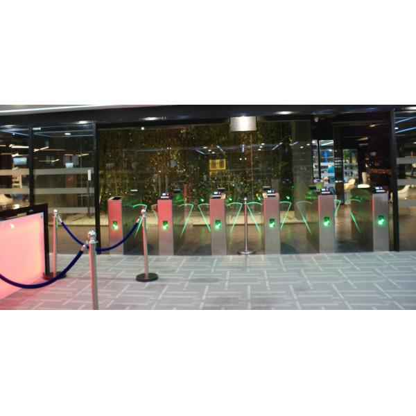 Fingerprint Face Recognition Turnstile Gate RFID Card Reader Barcode Scanner