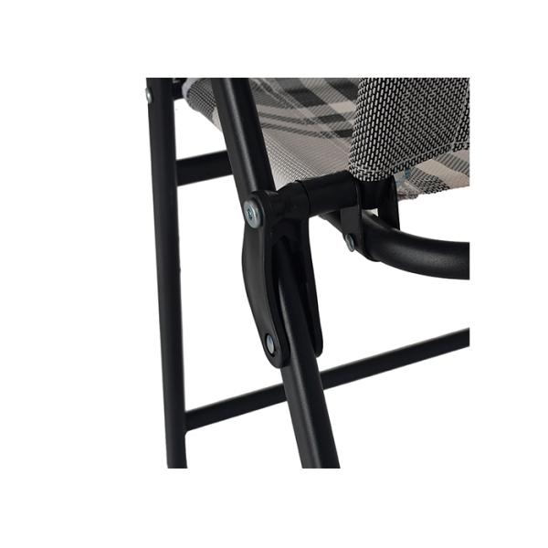 Customized Color Patio Textilene Folding Chair Easy Setting Up And Unfolded