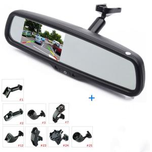 Quality Delicate Rear View Mirror Reverse Camera , 3.5&quot; Reverse Camera Mirror Kit 480x272 Pixels for sale