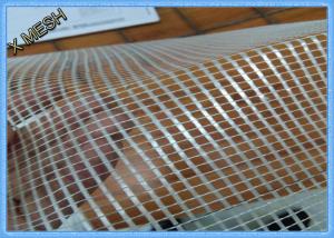 Quality White Yellow 5*5 Mosaic White Fiberglass Mesh 160g Alkali Resistant Fit Plastering for sale