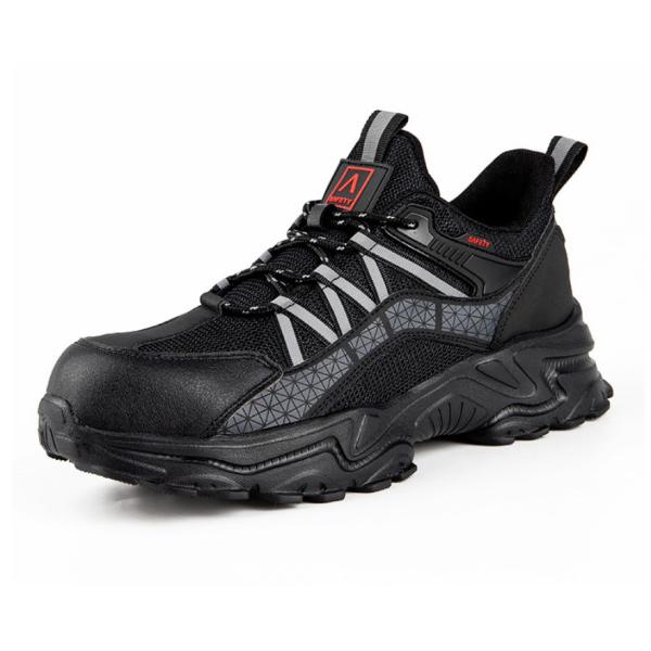 Summer Breathable Anti Smash Lightweight Construction PPE Safety Shoes