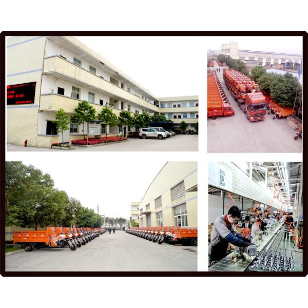 Customize Three Wheel Cargo Motorcycle Open Closed Garbage 111 - 150cc