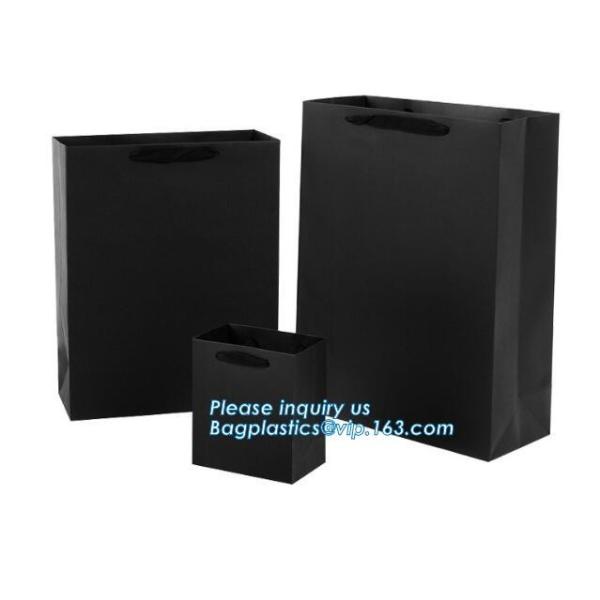 Elegant Embossed For Presents Clothing Wedding Birthday Bridal Baby Shower Paper Gift Bags Modern Fancy Cute Paper Premi