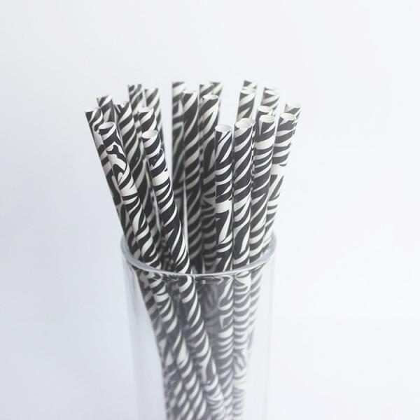 FDA Approved Biodegradable Jelly Cake Disposable Paper Straws